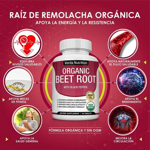 Verda Organic Beet Root Tablets