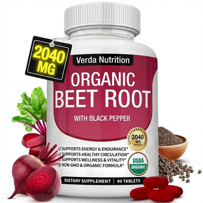 Verda Organic Beet Root Tablets